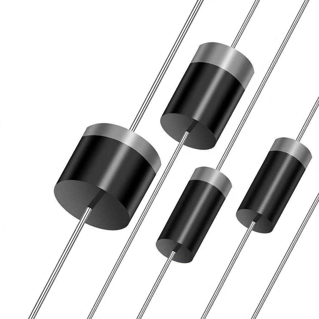 Kit de 200 pièces diodes redresseuses à trous, 20 valeurs, y compris 1N4001 1N4007 1N4148 1N5408 FR107 10A10-Schottky à récupération rapide