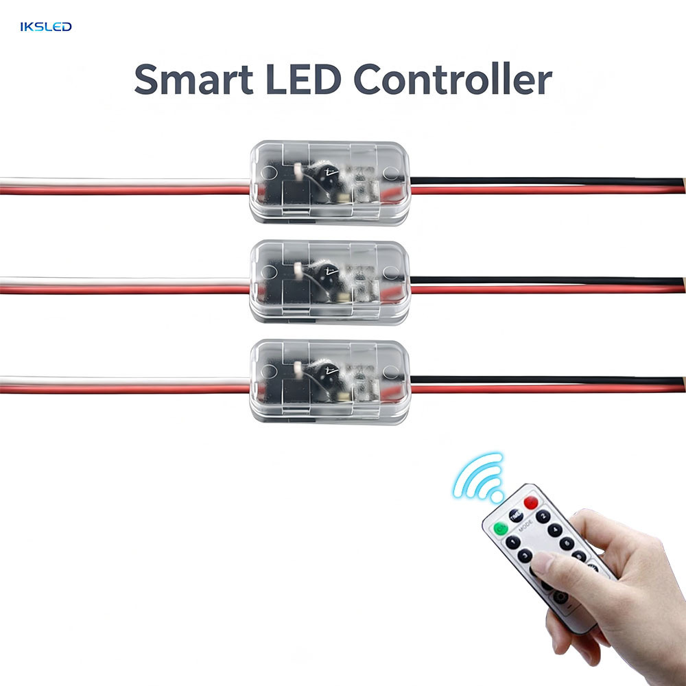 LDR: Module LDR intelligent avec capteur de lumière ambiante, marche/arrêt automatique, DC      3.7-24V 5A, avec télécommande et minuterie
