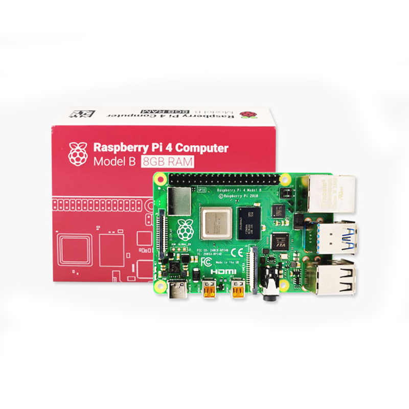 Carte de développement Raspberry Pi 4 modèle B 8 Go d'origine Raspberry Pi 4 8 Go