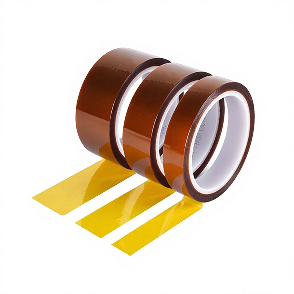 Ruban isolant électrique haute température 3M 7413D - Polyimide ambré simple face résistant à la chaleur 33m x 610mm